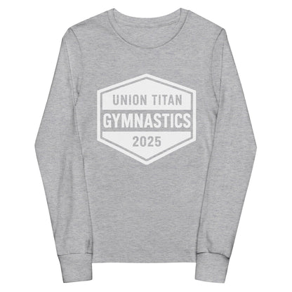 Performance | Youth Long Sleeve T-Shirt | Union Gymnastics | Valor Logo