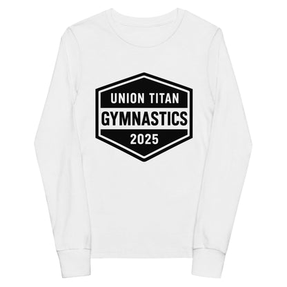 Performance | Youth Long Sleeve T-Shirt | Union Gymnastics | Vanguard Logo