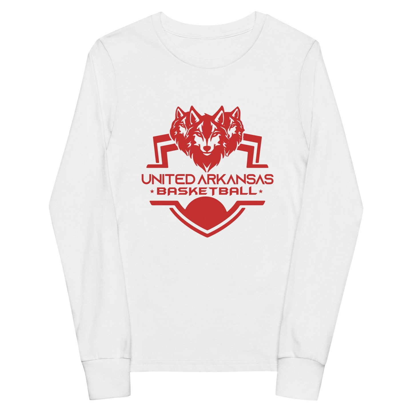Performance | Youth Long Sleeve T-Shirt | United Arkansas Basketball | Alt Logo