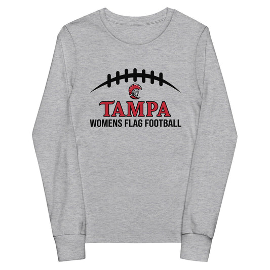 Performance | Youth Long Sleeve T-Shirt | University of Tampa Women's Flag Football