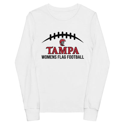 Performance | Youth Long Sleeve T-Shirt | University of Tampa Women's Flag Football
