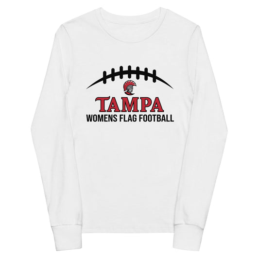 Performance | Youth Long Sleeve T-Shirt | University of Tampa Women's Flag Football