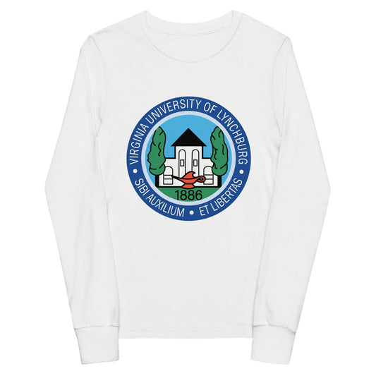 Performance | Youth Long Sleeve T-Shirt | University Of Virginia Lynhberg | Badge Logo