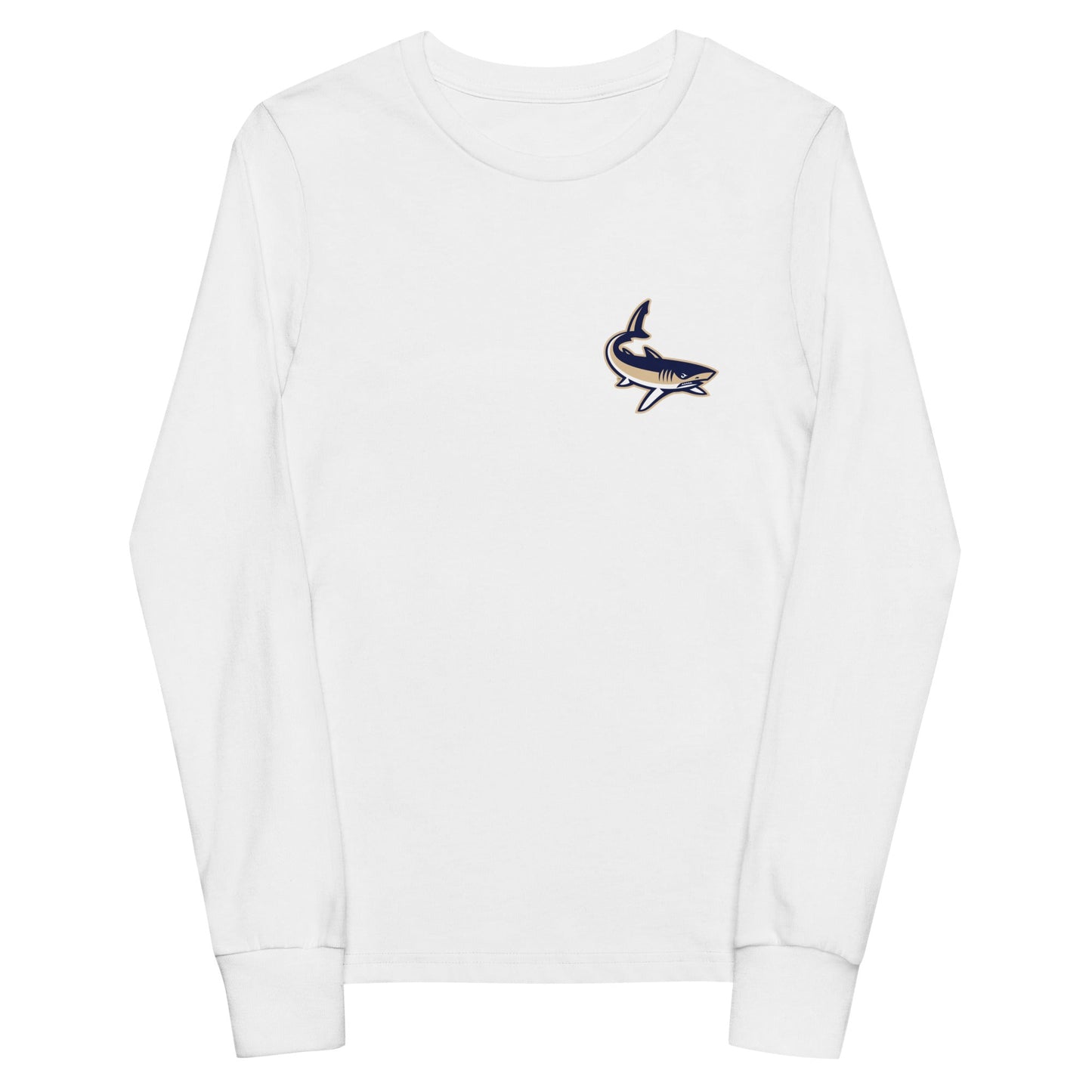 Performance | Youth Long Sleeve T-Shirt | University South Carolina Beaufort Track & Field | Shark Logo