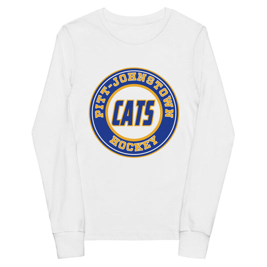 Performance | Youth Long Sleeve T-Shirt | UPJ Hockey | Badge Logo