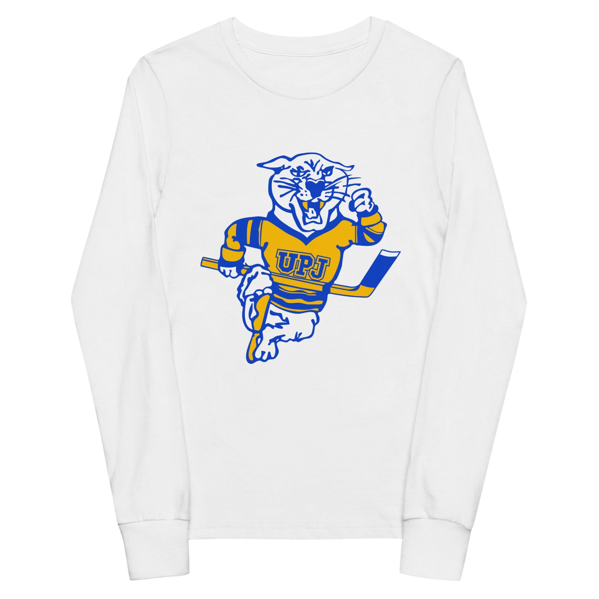 Performance | Youth Long Sleeve T-Shirt | UPJ Hockey | Mascot Logo