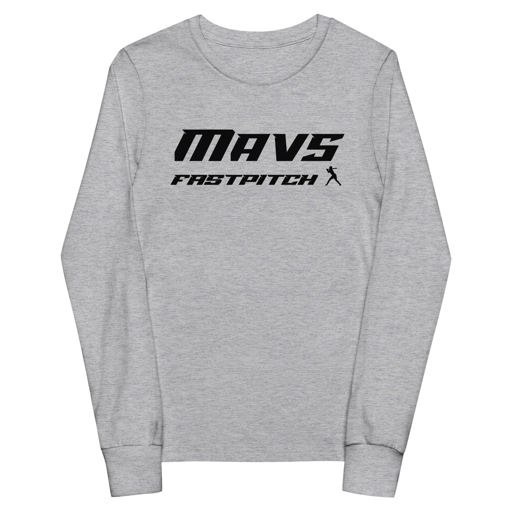 Performance | Youth Long Sleeve T-Shirt | Upper Makefield Mavs Fastpitch | Fastpitch Logo