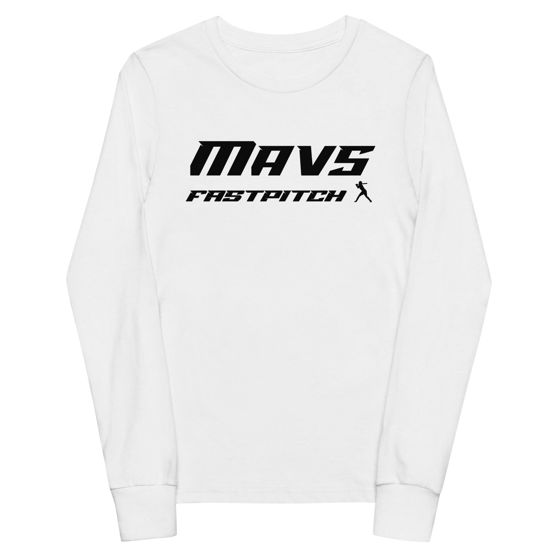 Performance | Youth Long Sleeve T-Shirt | Upper Makefield Mavs Fastpitch | Fastpitch Logo
