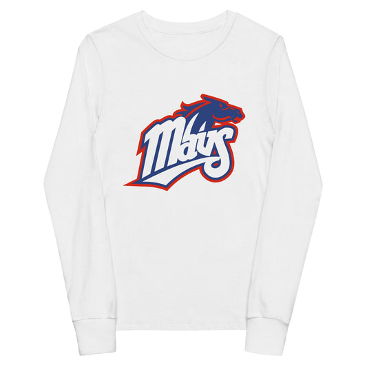 Performance | Youth Long Sleeve T-Shirt | Upper Makefield Mavs Fastpitch | Mavs Logo