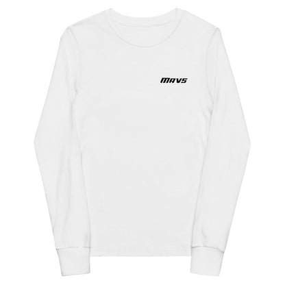 Performance | Youth Long Sleeve T-Shirt | Upper Makefield Mavs Fastpitch | Modern Script Logo