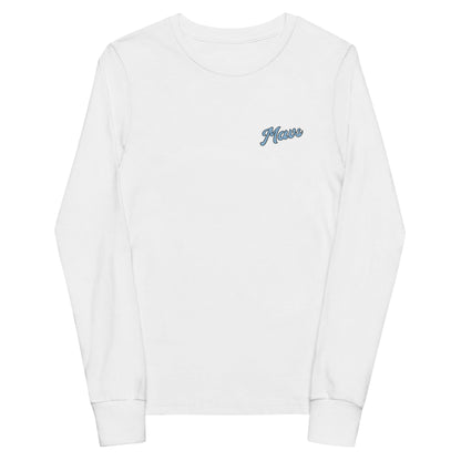 Performance | Youth Long Sleeve T-Shirt | Upper Makefield Mavs Fastpitch | Script Logo