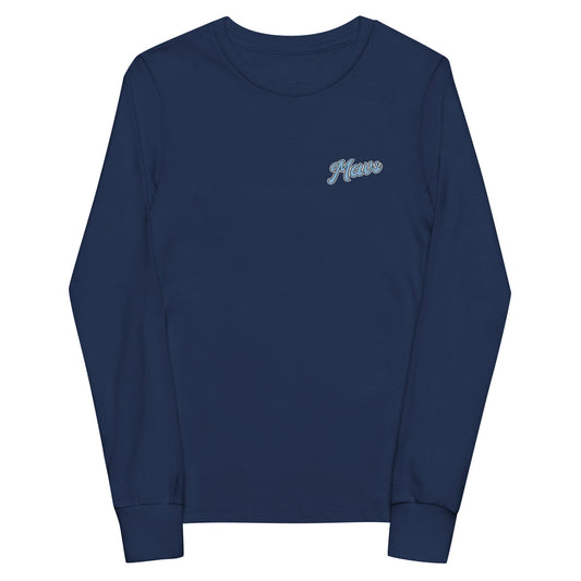 Performance | Youth Long Sleeve T-Shirt | Upper Makefield Mavs Fastpitch | Script Logo
