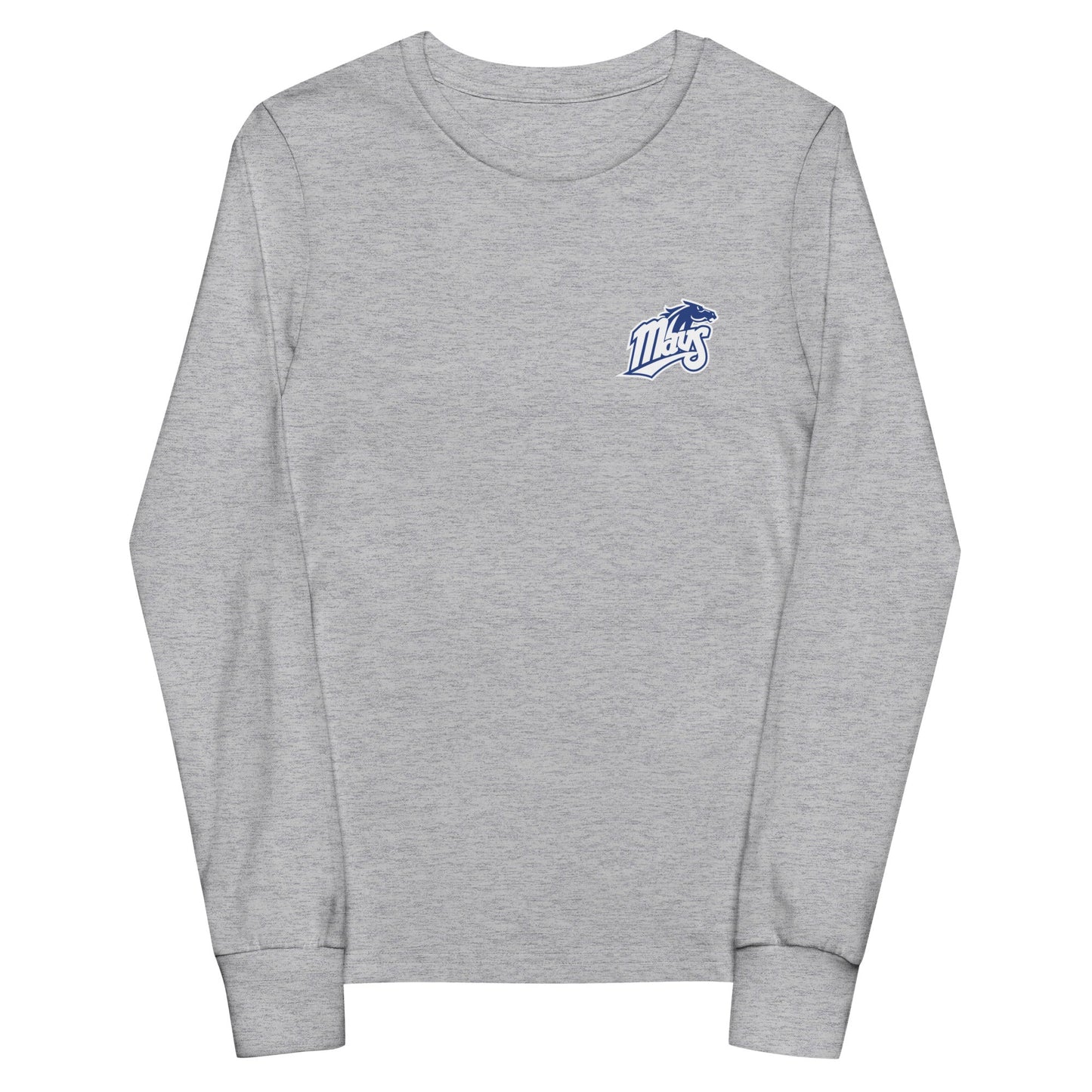 Performance | Youth Long Sleeve T-Shirt | Upper Makefield Youth Baseball & Softball League | Blue Mavs Logo
