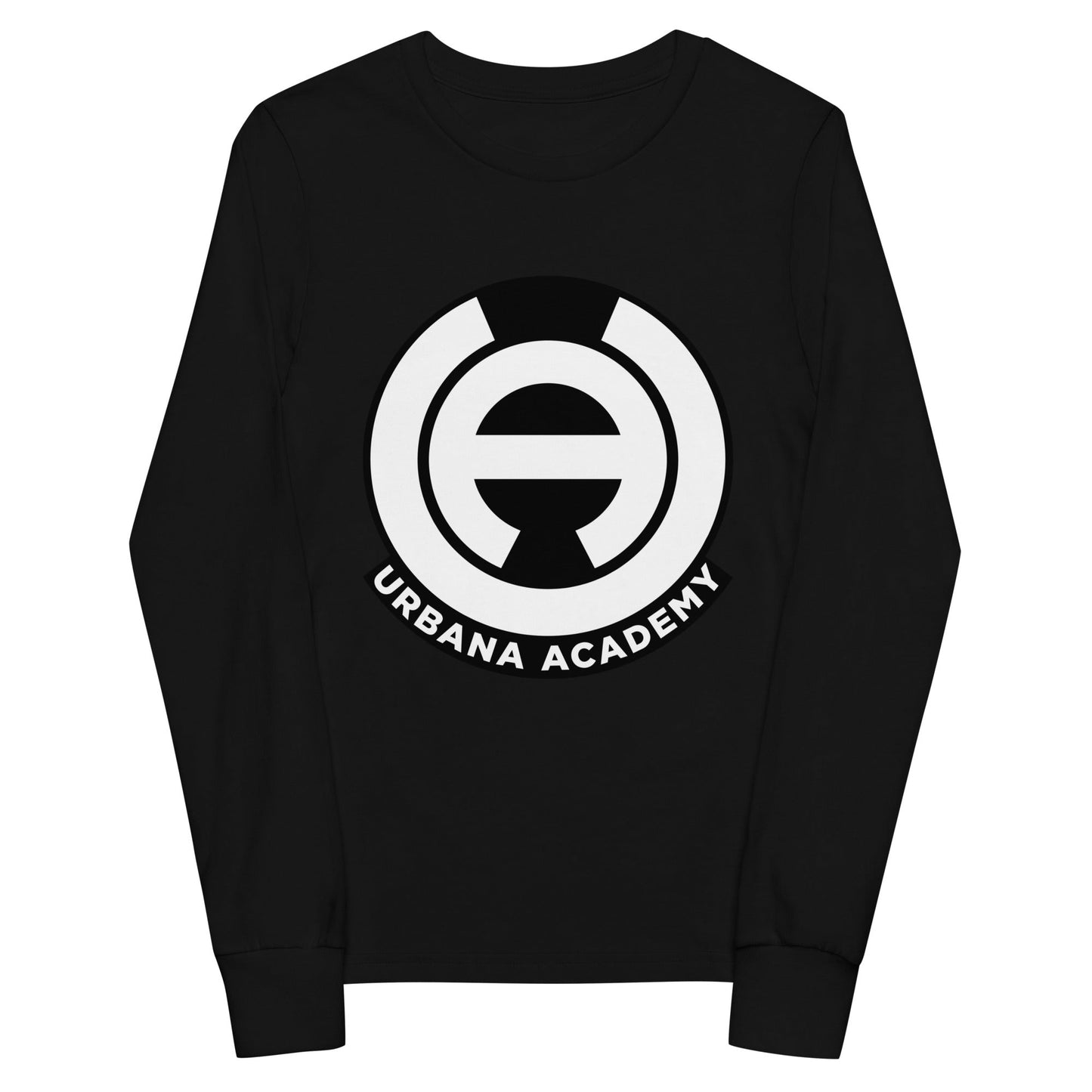 Performance | Youth Long Sleeve T-Shirt | Urbana academy | Badge Logo