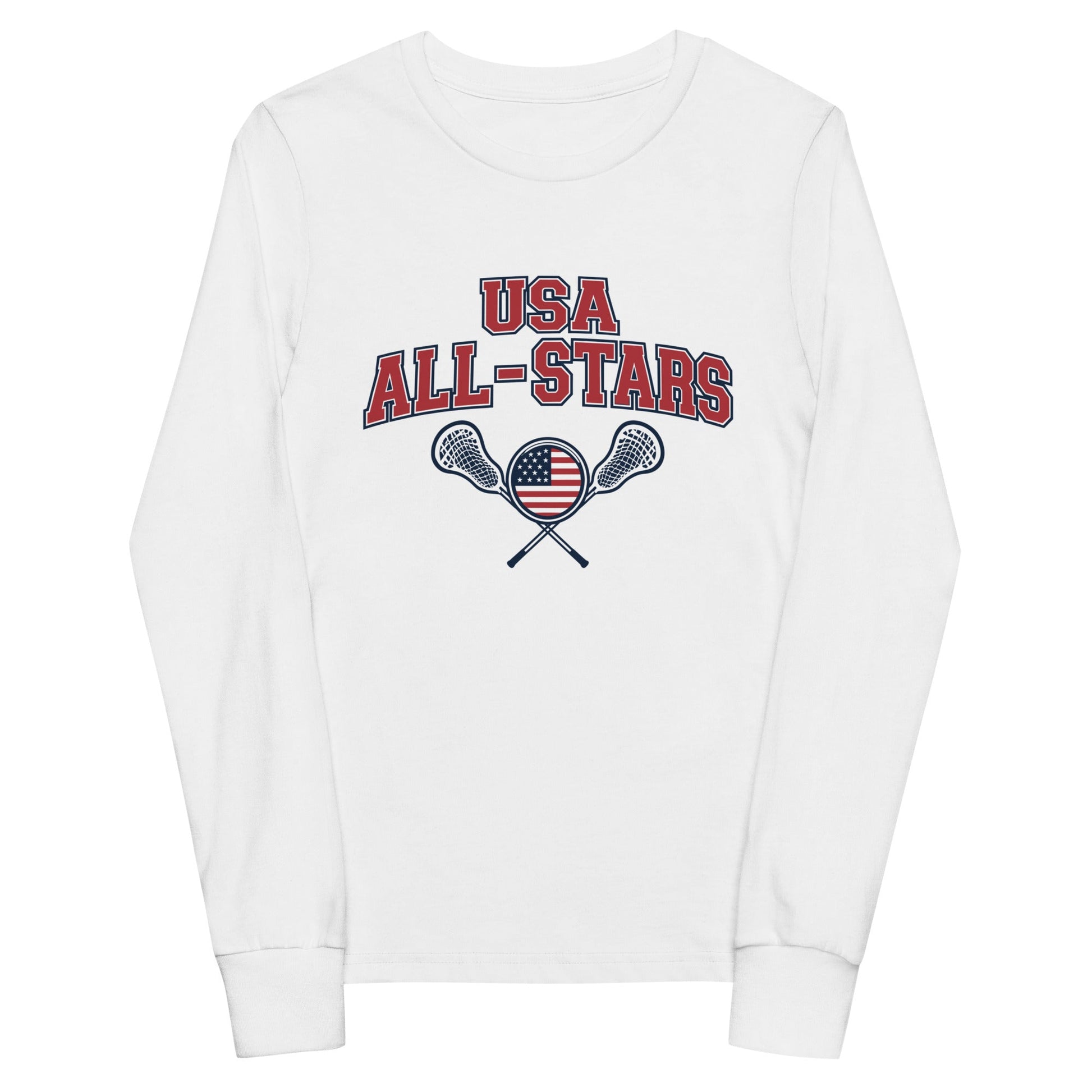 Performance | Youth Long Sleeve T-Shirt | USA ALL STARS BERLIN 2026 | Modern Script Logo