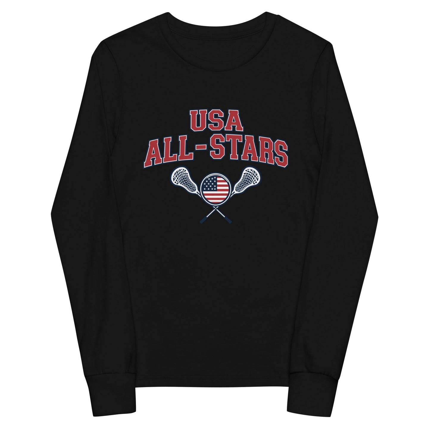 Performance | Youth Long Sleeve T-Shirt | USA ALL STARS BERLIN 2026 | Modern Script Logo