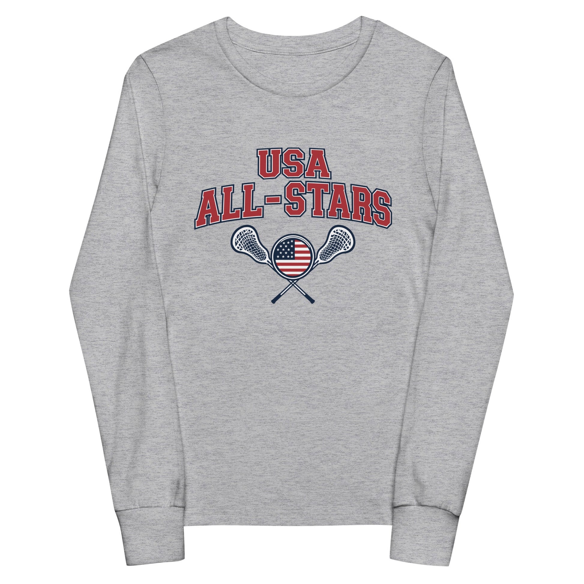 Performance | Youth Long Sleeve T-Shirt | USA ALL STARS BERLIN 2026 | Modern Script Logo