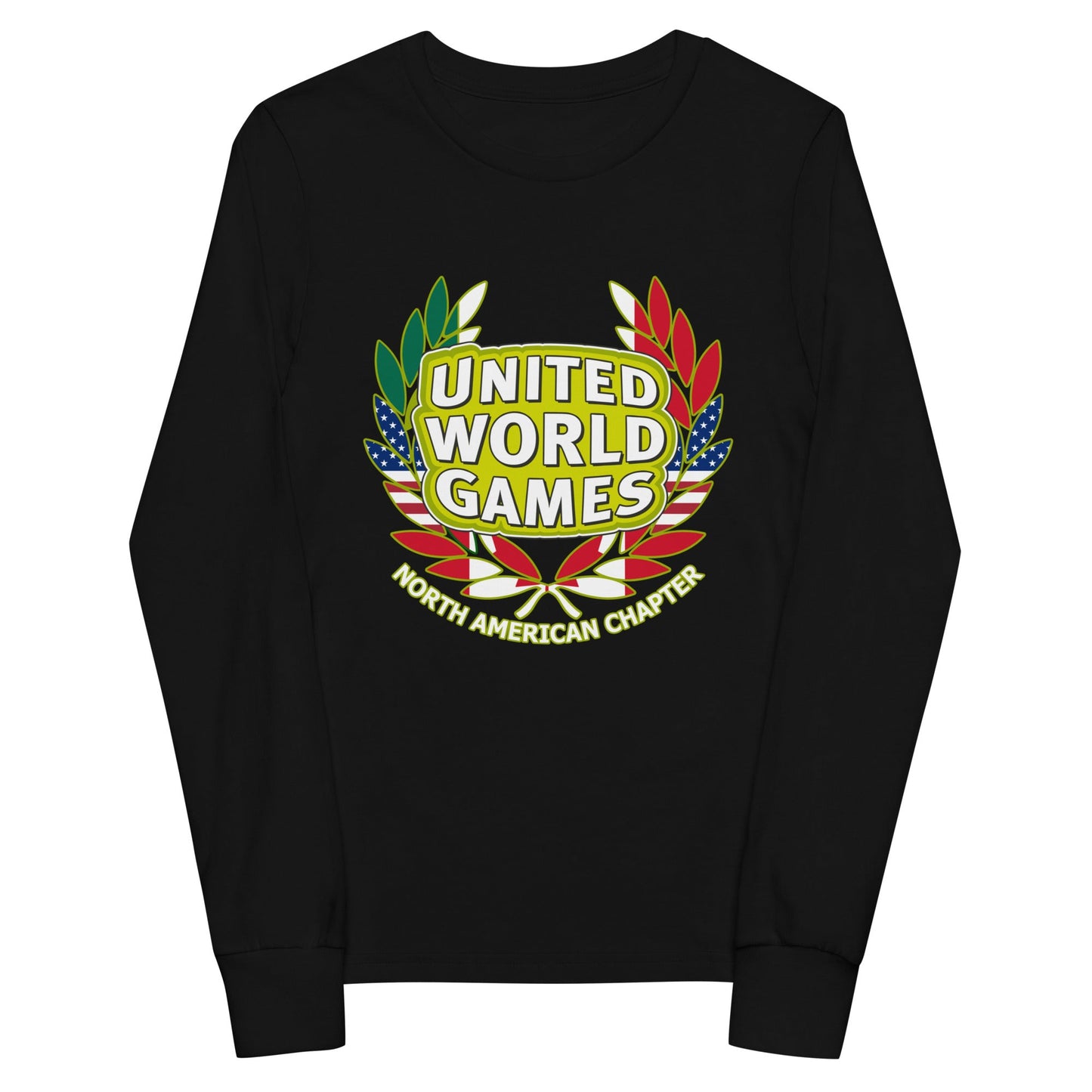 Performance | Youth Long Sleeve T-Shirt | USA ALL STARS BERLIN 2026 | Summit Games Emblem Logo