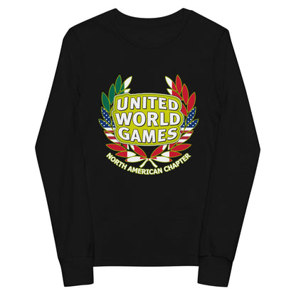 Performance | Youth Long Sleeve T-Shirt | USA ALL STARS BERLIN 2026 | Summit Games Emblem Logo