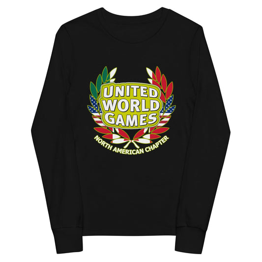 Performance | Youth Long Sleeve T-Shirt | USA ALL STARS BERLIN 2026 | Summit Games Emblem Logo