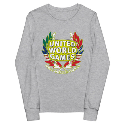 Performance | Youth Long Sleeve T-Shirt | USA ALL STARS BERLIN 2026 | Summit Games Emblem Logo