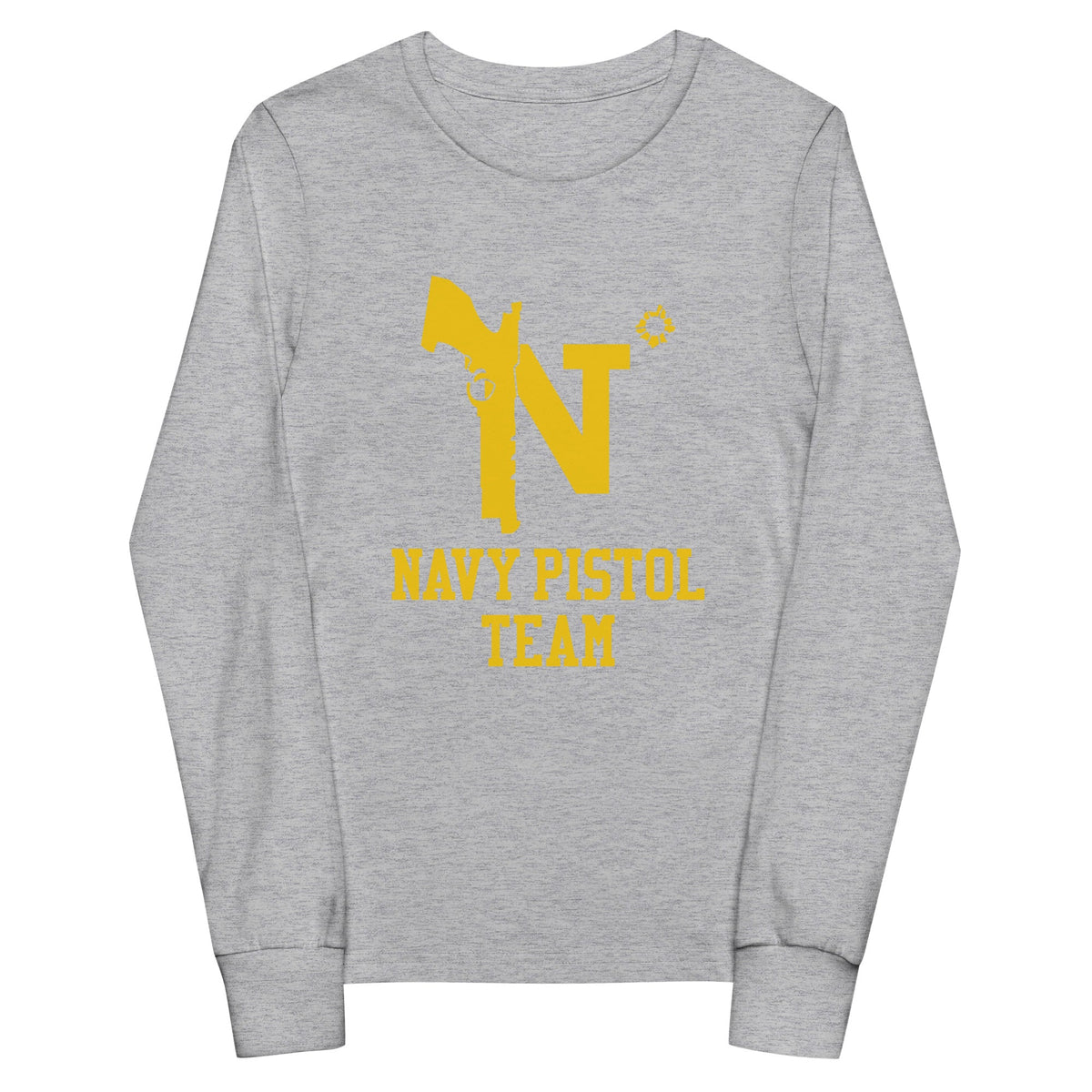 Performance | Youth Long Sleeve T-Shirt | USNA Pistol Team | Crest Logo