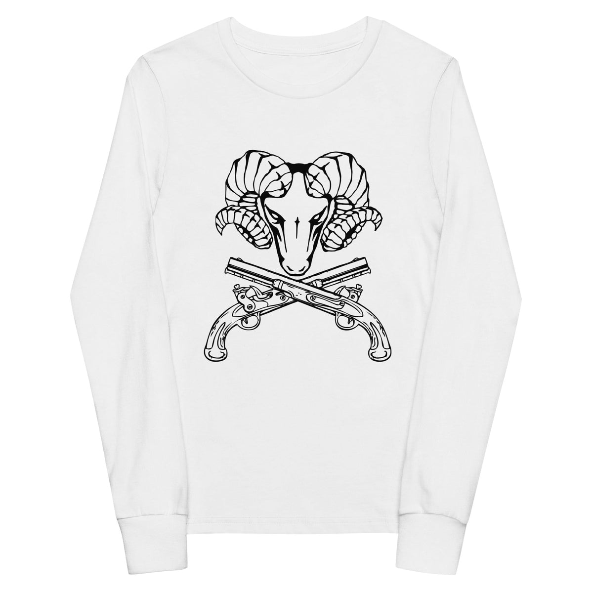 Performance | Youth Long Sleeve T-Shirt | USNA Pistol Team | Emblem Logo