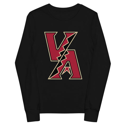 Performance | Youth Long Sleeve T-Shirt | VA Diamondbacks | Mark Logo