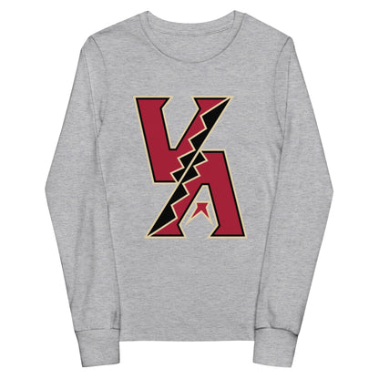 Performance | Youth Long Sleeve T-Shirt | VA Diamondbacks | Mark Logo