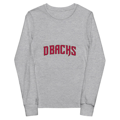 Performance | Youth Long Sleeve T-Shirt | VA Diamondbacks | Script Logo