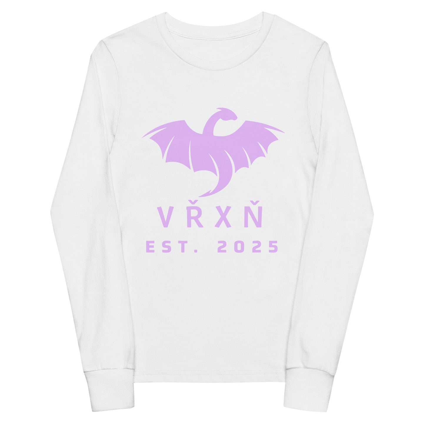 Performance | Youth Long Sleeve T-Shirt | VŘXŇ | Ancient Modern Logo