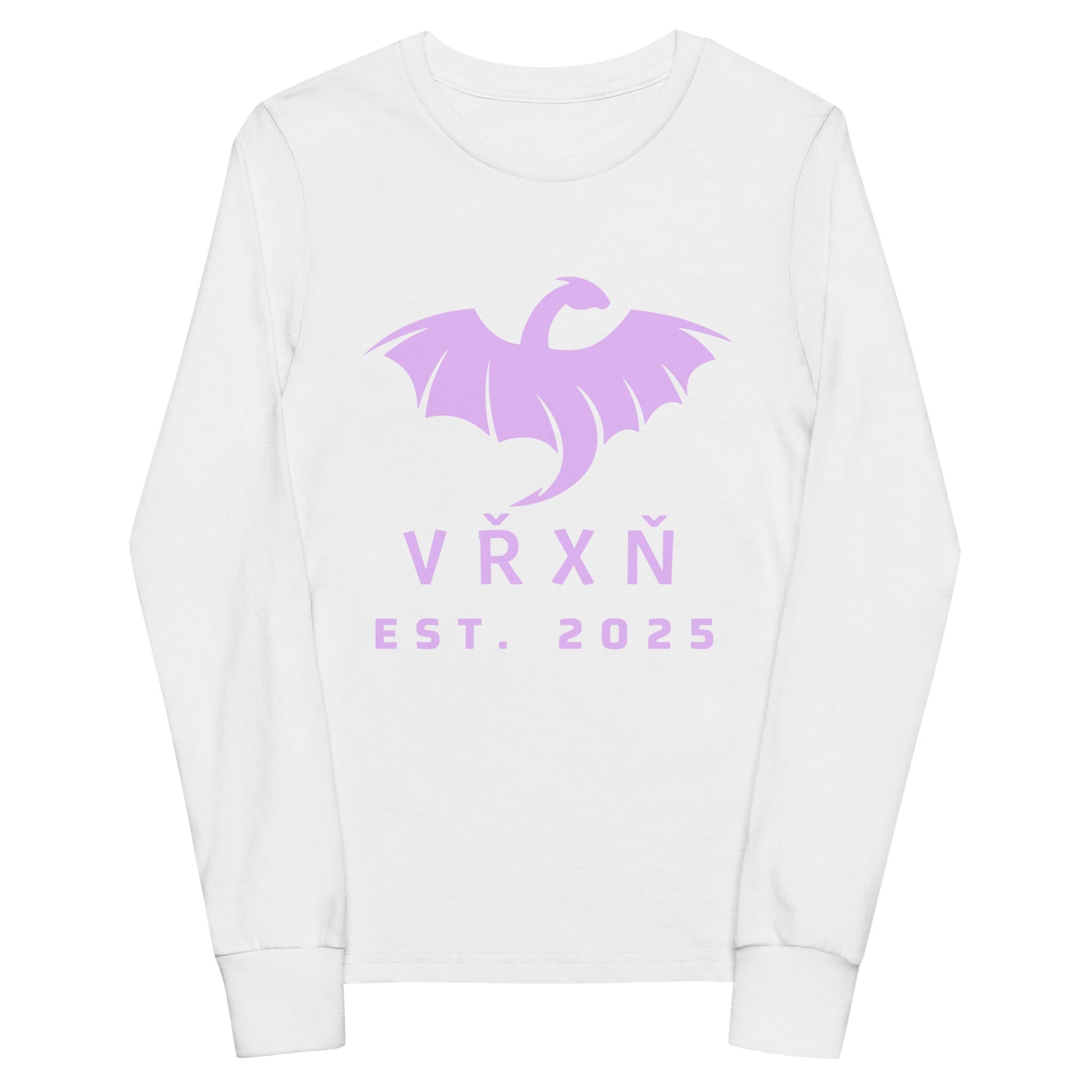 Performance | Youth Long Sleeve T-Shirt | VŘXŇ | Ancient Modern Logo