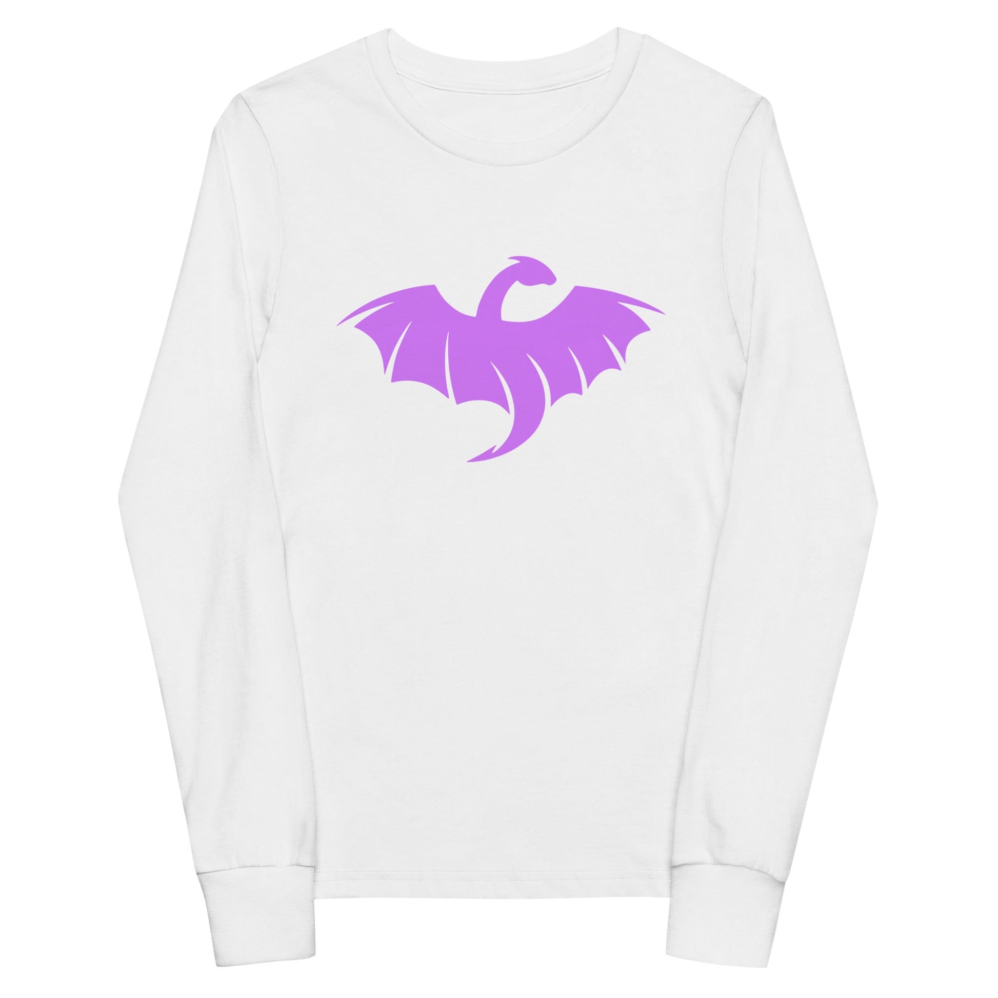 Performance | Youth Long Sleeve T-Shirt | VŘXŇ | Midnight Vanguard Logo