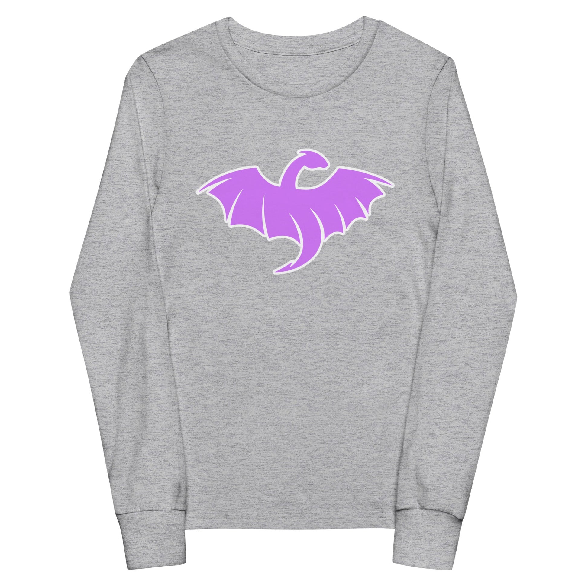 Performance | Youth Long Sleeve T-Shirt | VŘXŇ | Midnight Vanguard Logo