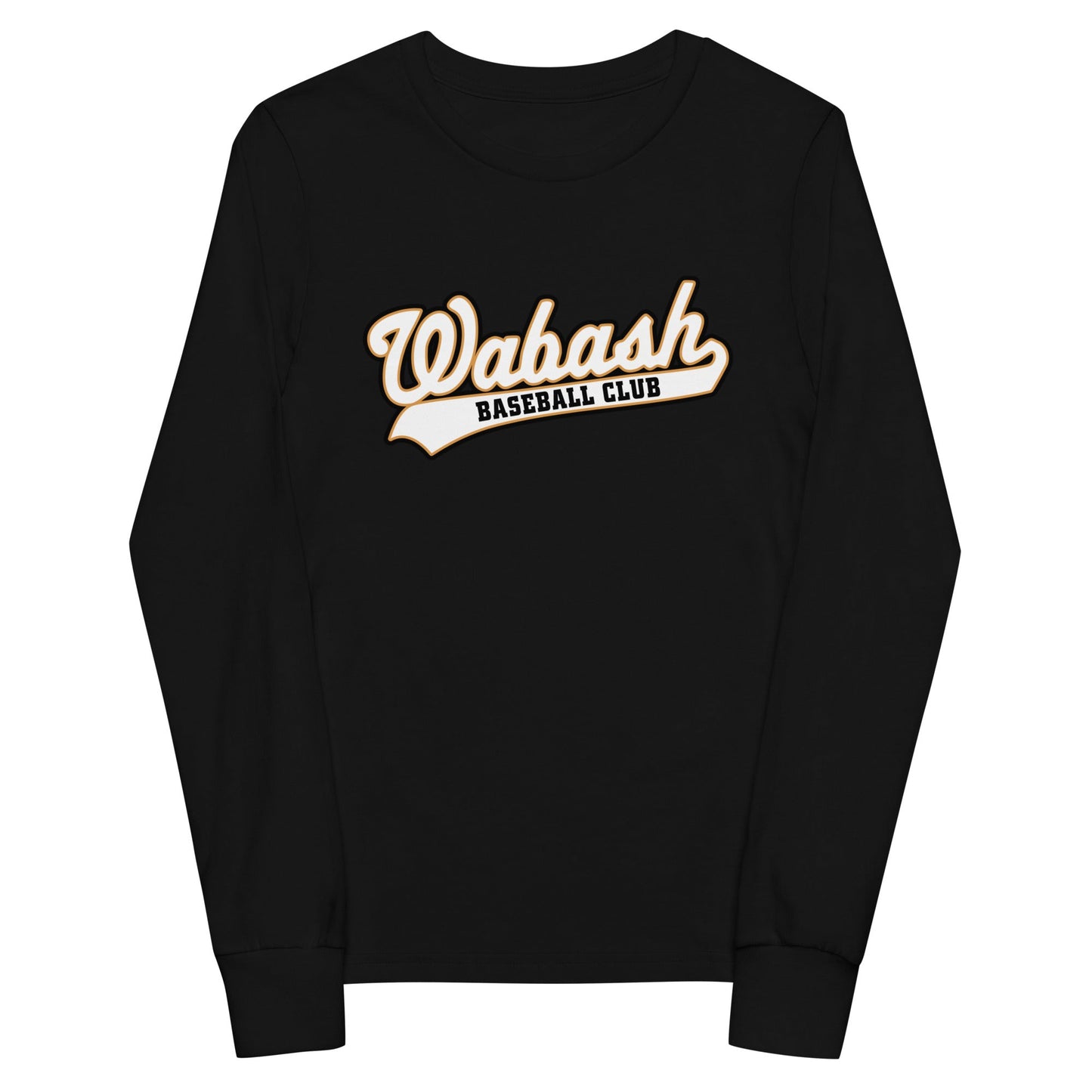 Performance | Youth Long Sleeve T-Shirt | Wabash Baseball Club | Alt Logo 1