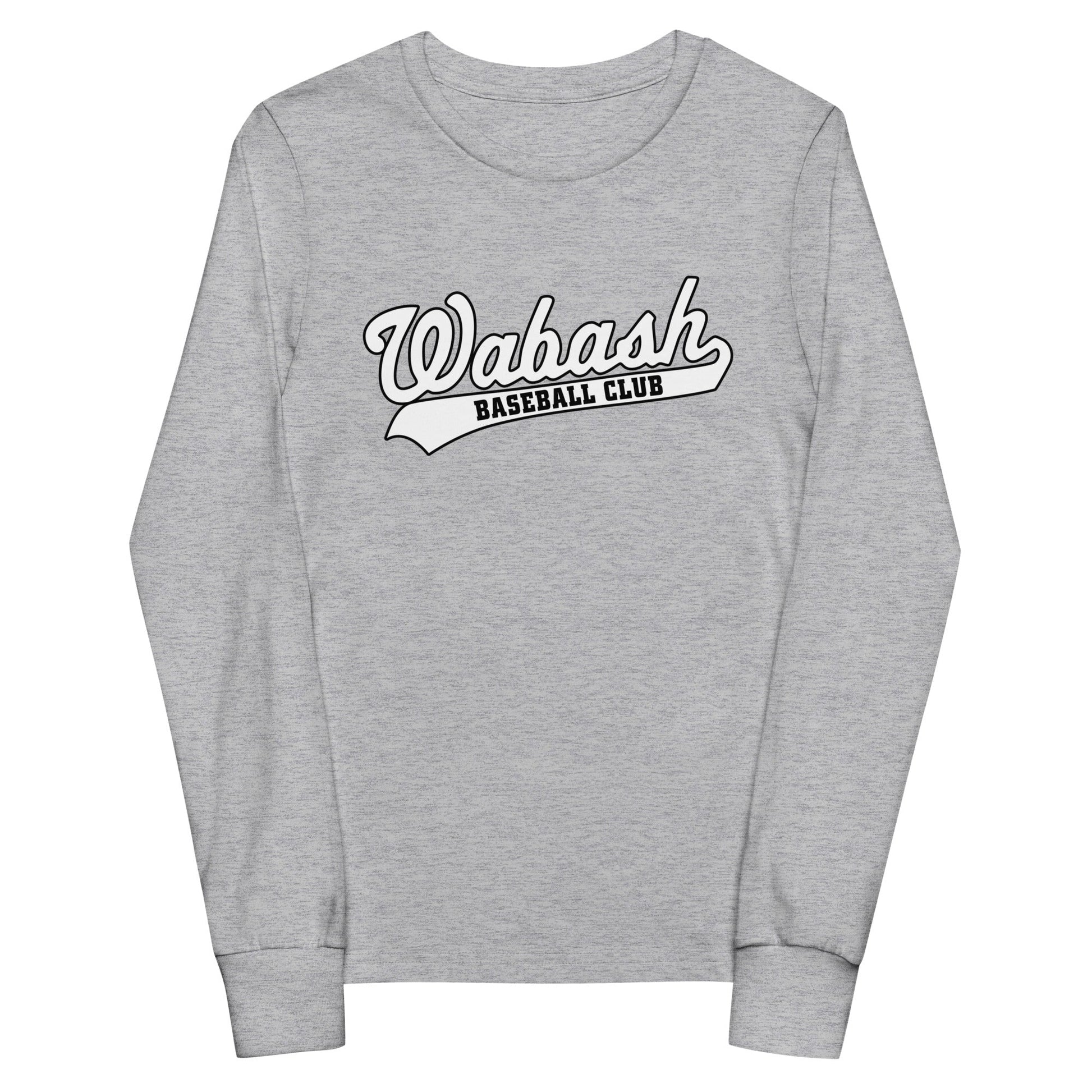 Performance | Youth Long Sleeve T-Shirt | Wabash Baseball Club | Alt Logo 2