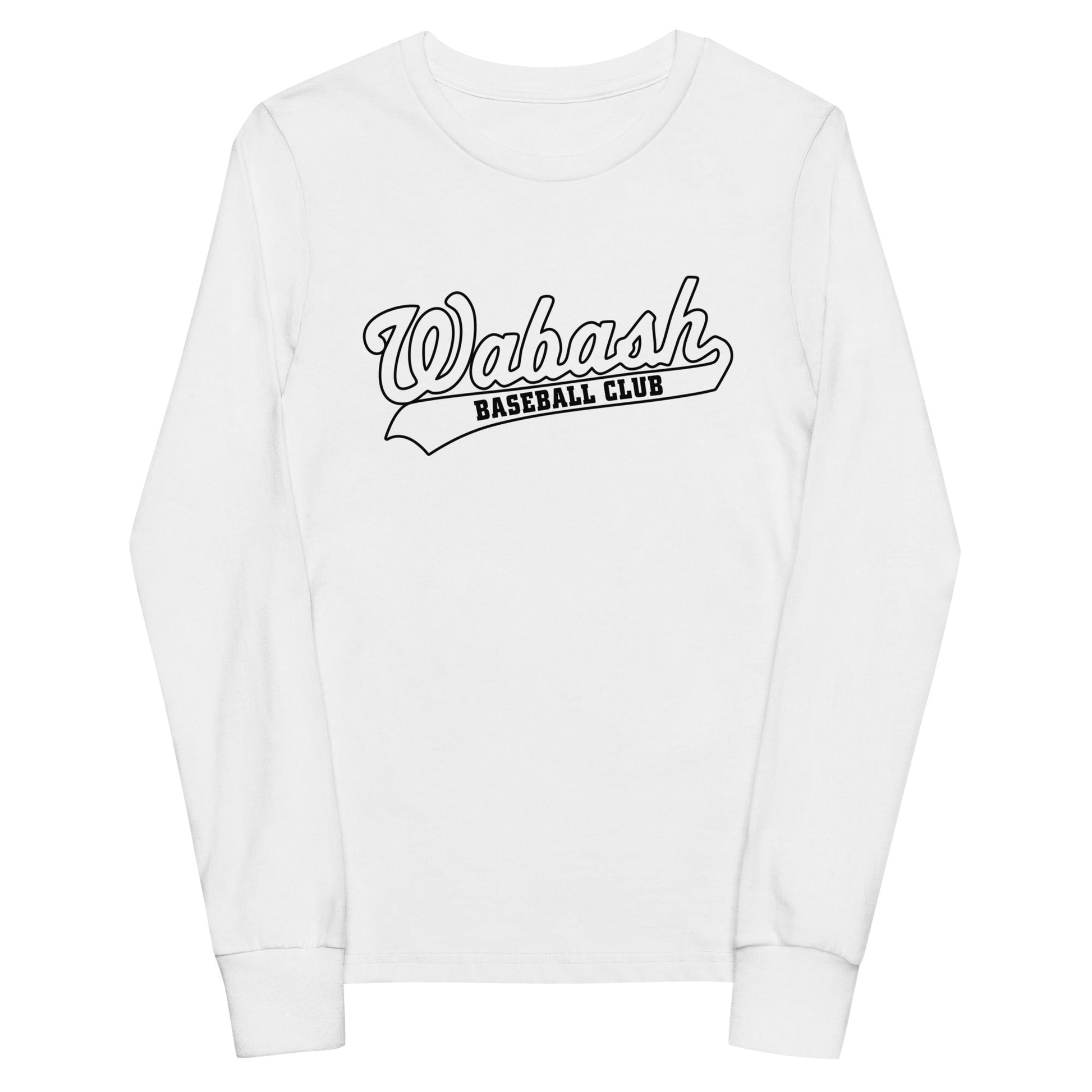 Performance | Youth Long Sleeve T-Shirt | Wabash Baseball Club | Alt Logo 2