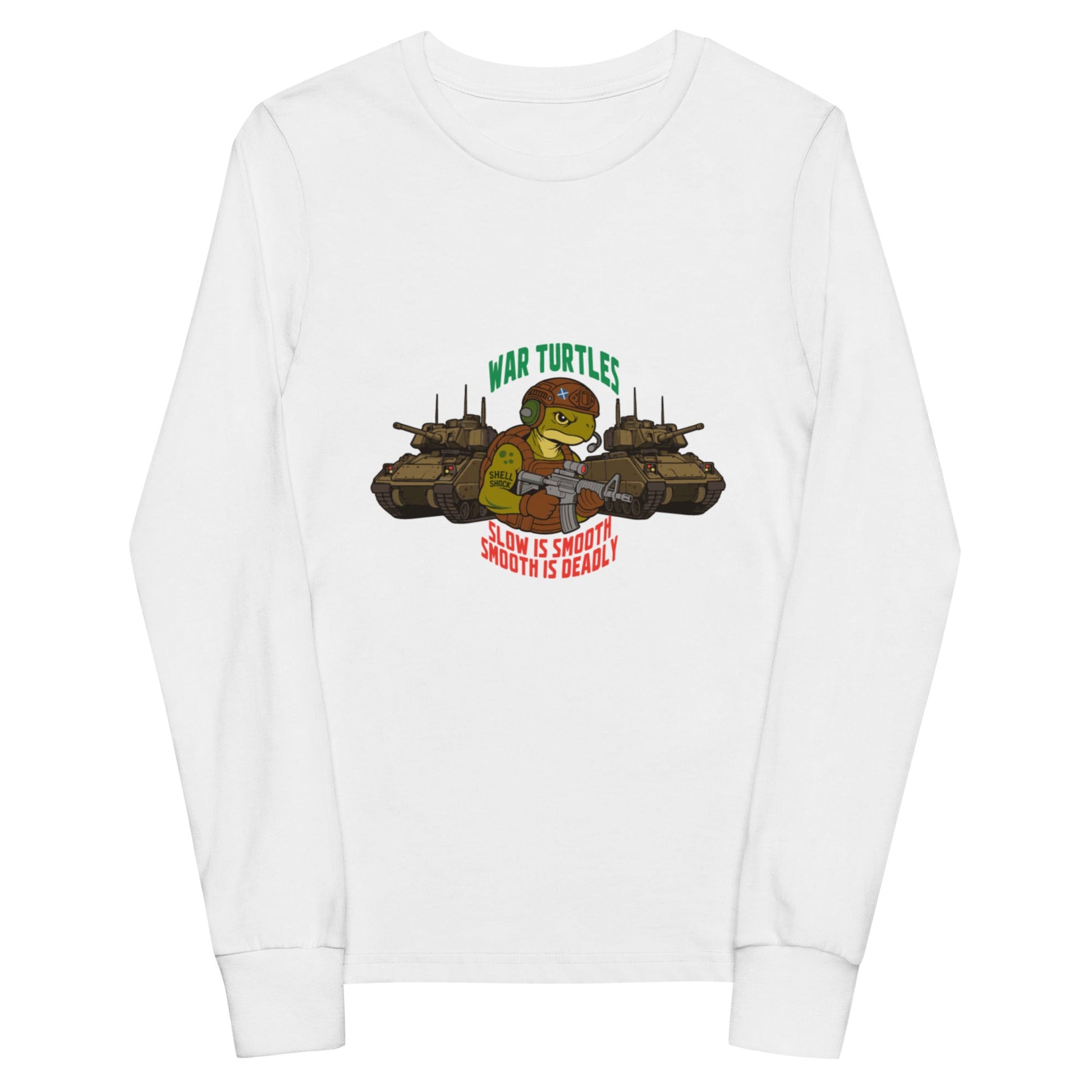 Performance | Youth Long Sleeve T-Shirt | War Turtles | Battalion Logo