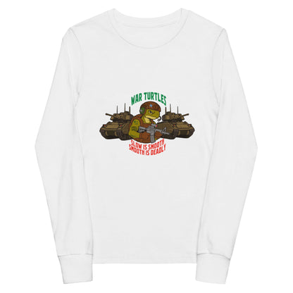 Performance | Youth Long Sleeve T-Shirt | War Turtles | Battalion Logo