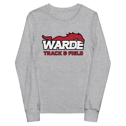 Performance | Youth Long Sleeve T-Shirt | Warde Track and Field | Alt Logo
