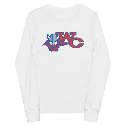 Performance | Youth Long Sleeve T-Shirt | Warren Central Lady Vikes | WC Logo