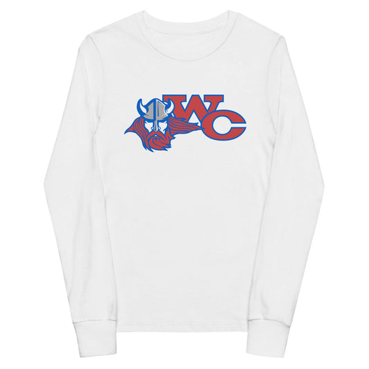 Performance | Youth Long Sleeve T-Shirt | Warren Central Lady Vikes | WC Logo