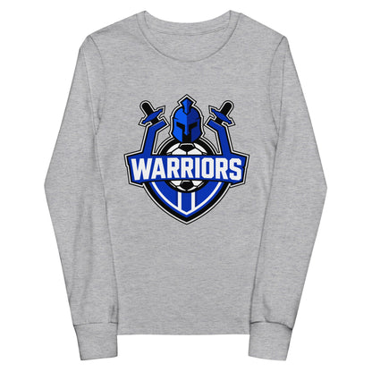Performance | Youth Long Sleeve T-Shirt | Warriors Soccer Club | Crest Logo