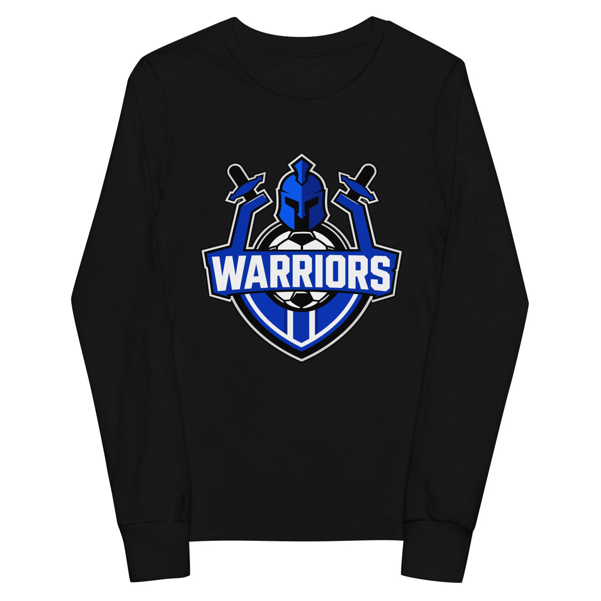 Performance | Youth Long Sleeve T-Shirt | Warriors Soccer Club | Crest Logo