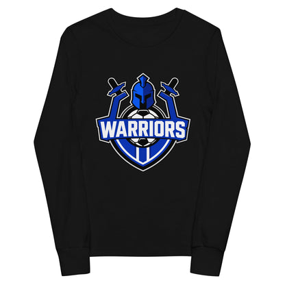 Performance | Youth Long Sleeve T-Shirt | Warriors Soccer Club | Crest Logo