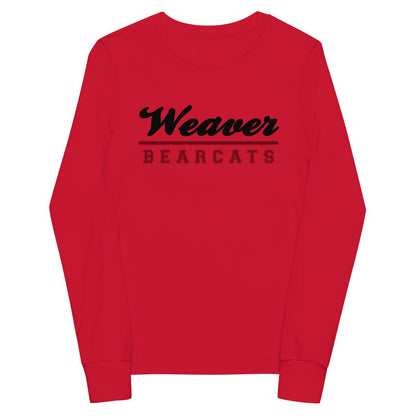 Performance | Youth Long Sleeve T-Shirt | Weaver High School | Athletic Crest Logo