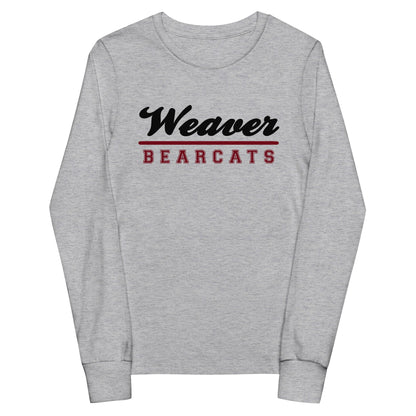 Performance | Youth Long Sleeve T-Shirt | Weaver High School | Athletic Crest Logo
