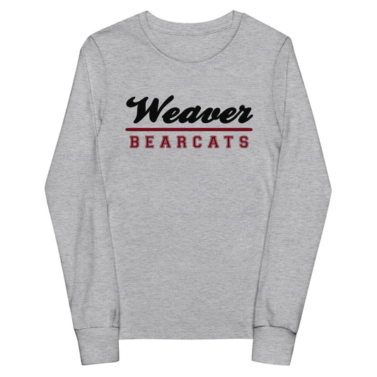 Performance | Youth Long Sleeve T-Shirt | Weaver High School | Athletic Crest Logo