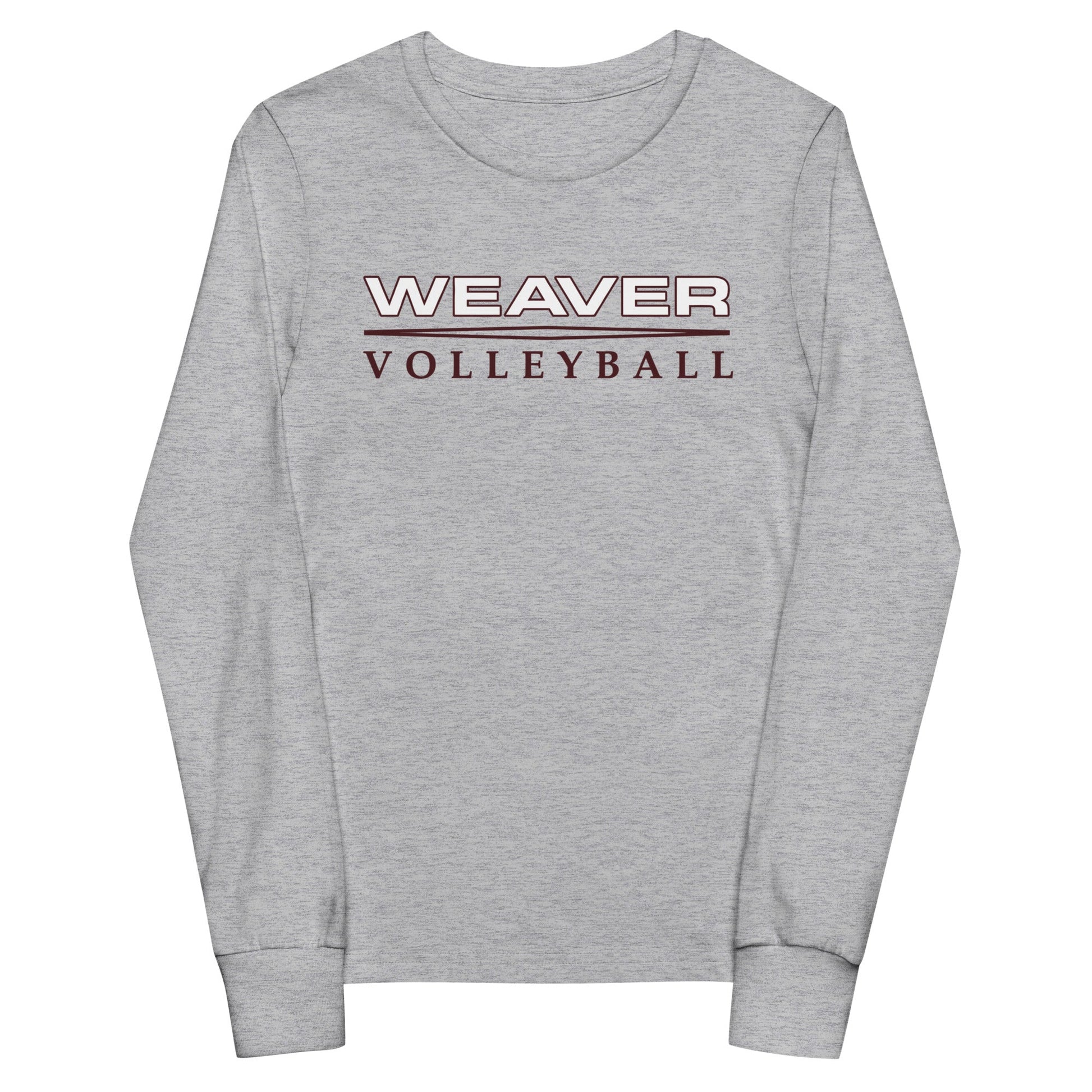 Performance | Youth Long Sleeve T-Shirt | Weaver High School | Classic Court Mark Logo