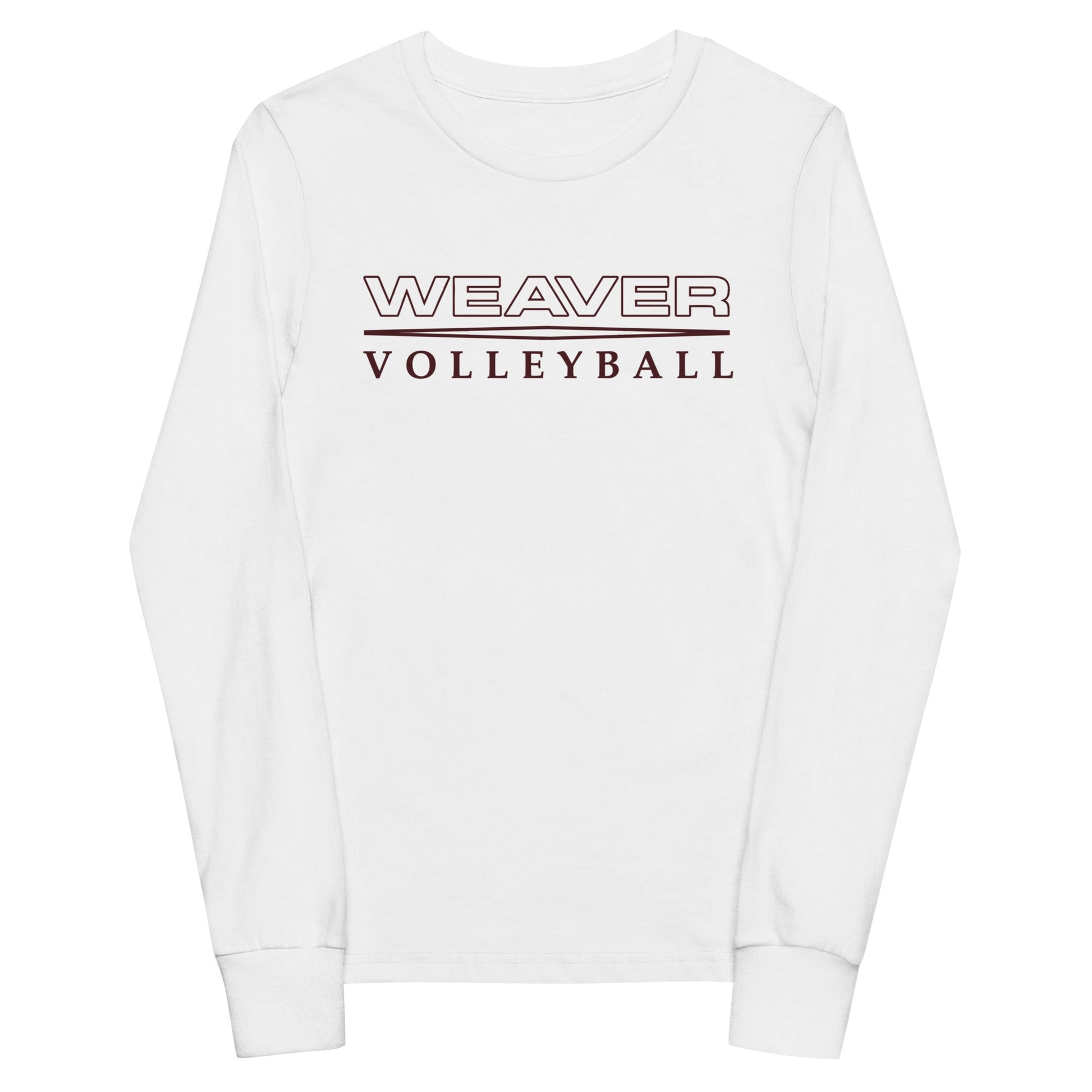 Performance | Youth Long Sleeve T-Shirt | Weaver High School | Classic Court Mark Logo